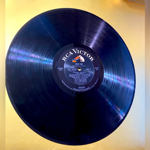 PETER PAN 60s MUSICAL VERSION RCA VINYL RECORD LP 33RPM ORIGINAL CAST RECORDING - Picture 10 of 16